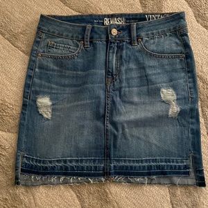 Rewash Jean skirt